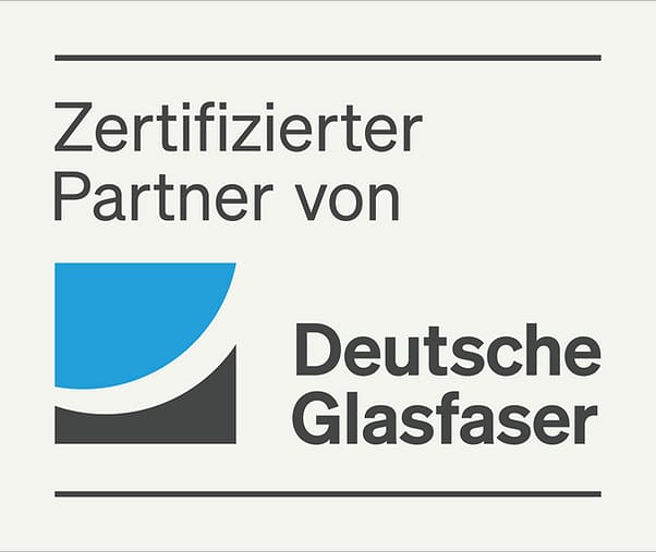 Wir sind Partner von Deutsche Glasfaser